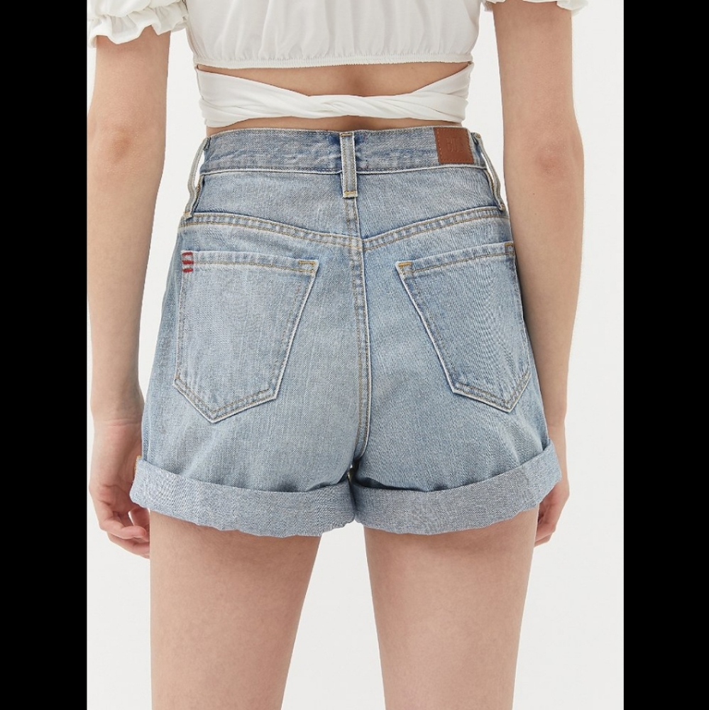 BDG High Waisted Denim Shorts